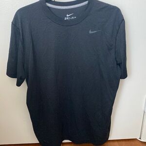 Black Striped Dri Fit Nike Shirt
